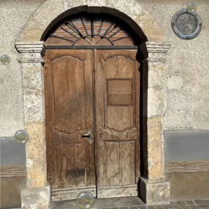 Porte Marine</br>Gaggiographie avec une</br>Oeuvre de JJ.Putallaz