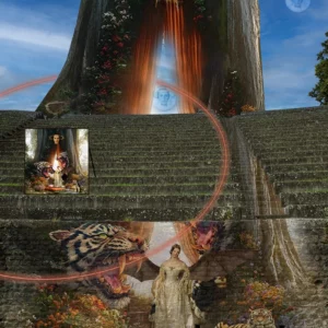 Dans l'arène</br>Gaggiographie avec une</br>Oeuvre de Sylvie Forêt