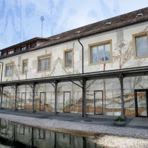 L'Arsenal au printemps</br>Gaggiographie avec une</br>Oeuvre de Jenny-Anne